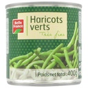 Extra Fine Green Beans Belle France Can 400g