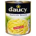 440g HARICOTS BEURRE EXTRA FINS D AUCY