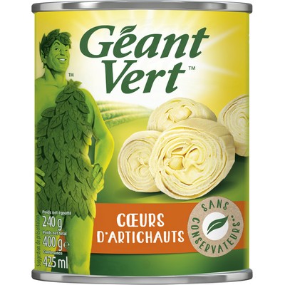 Green Giant Artichoke Hearts Half Can