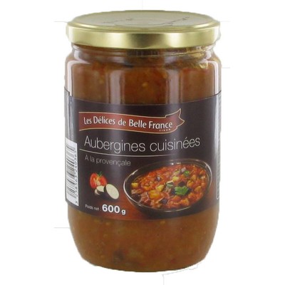 Provençal-Style Cooked Eggplant DBF Jar 600g