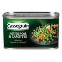 1X2 CAN PEAS&YOUNG CARROTS CASSEGRAIN