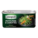Petits Pois et Carottes Cassegrain 130g