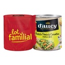 530g PETITS POIS EXTRA FINS CAROTTES D'AUCY