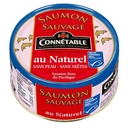 1/5 Saumon sauvage du Pacifique au naturel sans peau sans arêtes 112g Connétable