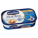 MSC Smoked Cod Liver Nautilus - 120g x 10