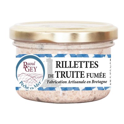 90G RILLETTES TRUITE FUMEE RAOUL GEY