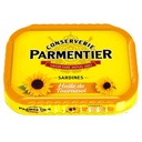 Sardines huile de tournesol PARMENTIER 135g