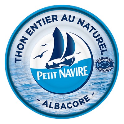 Thon au Naturel Démarche Responsable PETIT NAVIRE 140g