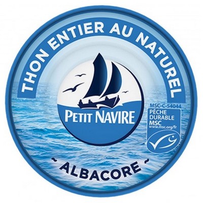 Thon au Naturel Démarche Responsable PETIT NAVIRE 93g