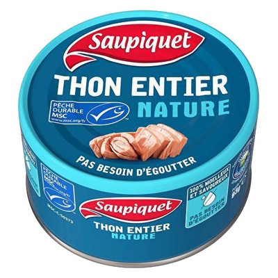 MSC Whole Tuna in Brine 93g Saupiquet