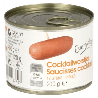 1/4 SAUCISSE COCKTAIL EVRYDAY