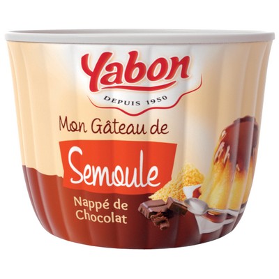 Gâteau de semoule nappage chocolat 420g