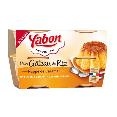 GATEAU DE RIZ CARAMEL 4X125G