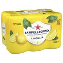 SANPELLEGRINO Flavored Sparkling Drink Limonata 6x33cl