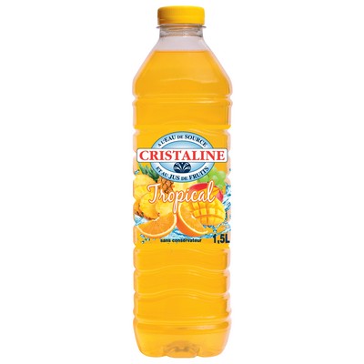 CRISTALINE Spring Water with Tropical Fruit Juice 1.5L
