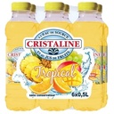 CRISTALINE Eau de source au Jus de Fruits TROPICAL 6x50cl
