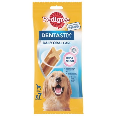 PEDIGREE Dentastix Bâtonnets hygiène bucco-dentaire pour grand chien 7x270g
