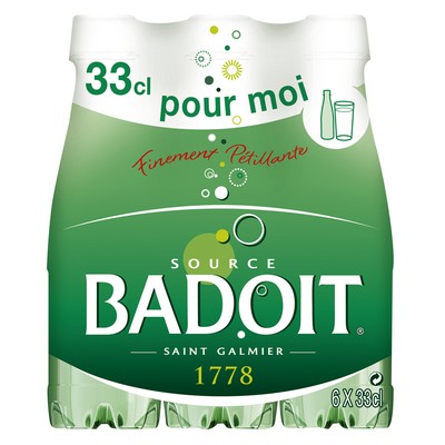 BADOIT VERTE 6x33cl