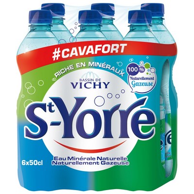 P6X50CL MINERAL WATER BTLE VICHY ST YORRE