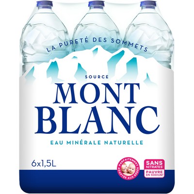 MONT BLANC Eau Minérale Naturelle 1.50 L