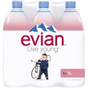 PET MINERAL WATER 1L EVIAN