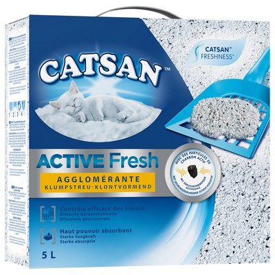 CATSAN Litière Active Fresh pour chat 5L