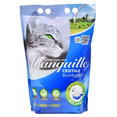 Tranquille Cristale Bicarbonite Cat Litter 4L