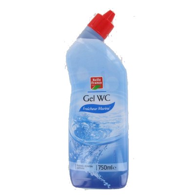 750ML Belle France Gel WC Nettoyant fraîcheur Marine