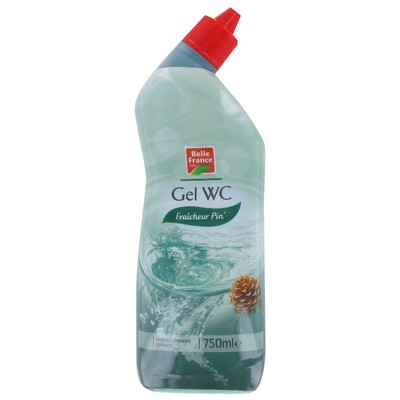 750ML Belle France Gel WC Nettoyant fraîcheur Pin