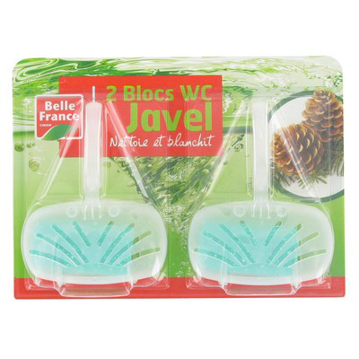 BELLE FRANCE BLEACH TOILET BLOCK 2 X 38 g