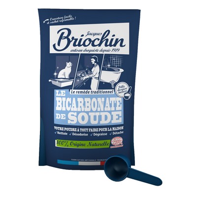 Bicarbonate de soude Ecocert en sachet doypack 500g