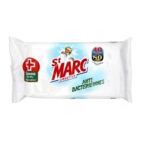 ST MARC Lingettes désinfectantes Anti-Bactériennes x30