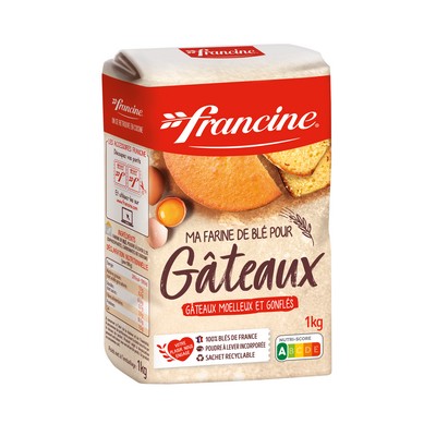 FRANCINE CAKE FLOUR T45 1kg