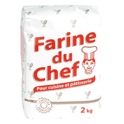 ST 2 KG FARINE DU CHEF T55