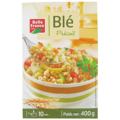 Belle France Pre-cooked Wheat 400g