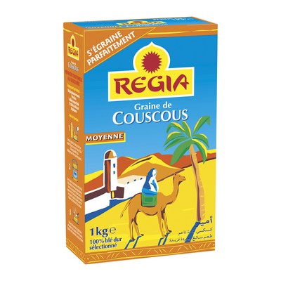 MIDDLE-SIZE SEMOLINA 1KG REGIA