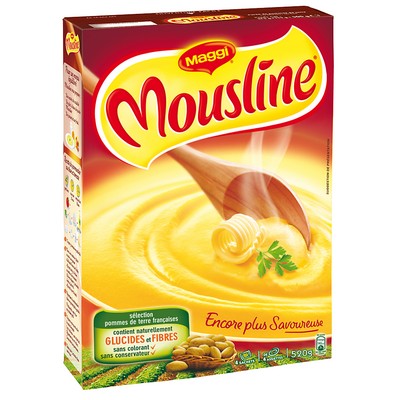 Mousline Mashed Potatoes 4x130g