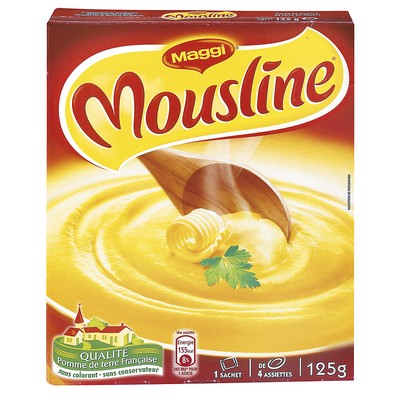 PT 125G PUREE MOUSLINE