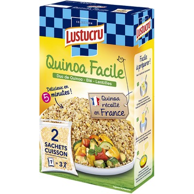 Easy Quinoa Duo Wheat & Lentil 2x150g