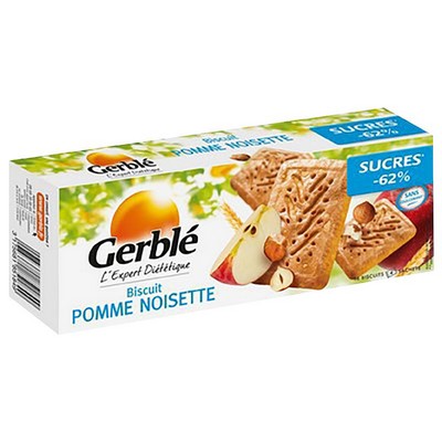 GERBLE BISCUIT POMME NOISETTE 230G