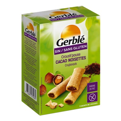 GERBLE SANS GLUTEN CROUSTI PAUSE 125G