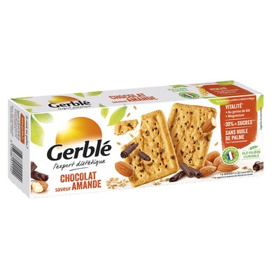 GERBLE BISCUIT CHOCOLAT AMANDE 200G