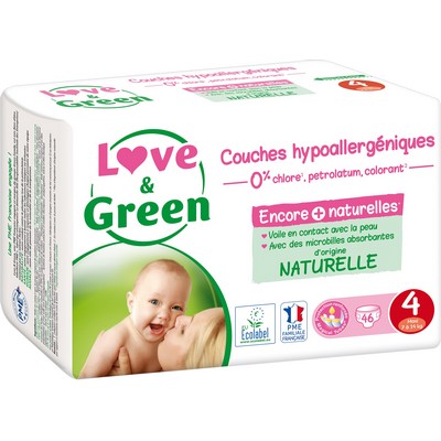 JUMBO PACK COUCHES ECOLOGIQUES T4X46