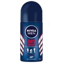 Déodorant Bille Homme Anti-transpirant 72H Dry Impact NIVEA MEN le roll-on de 50ml
