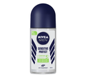 Déodorant Bille Homme Anti-transpirant 48H Sensitive NIVEA MEN le roll-on de 50ml