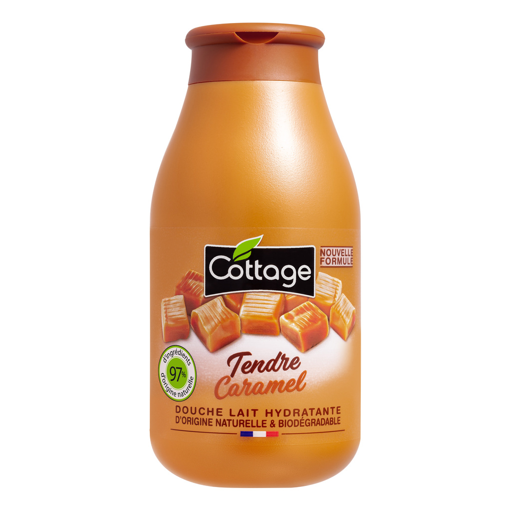 DOUCHE LAIT 97% D'INGREDIENTS NATURELS  LE CARAMEL 250ML