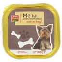 MENU CHIEN RICHE EN BOEUF BF BARQUETTE 300 G