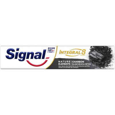 Signal Integral 8 Dentifrice Nature Elements Charbon 75ml