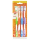 Family Medium Toothbrushes x4 Belle France