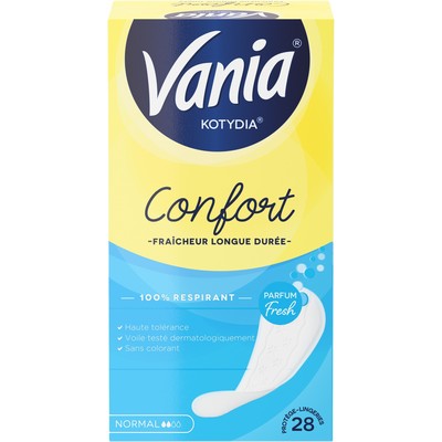 Vania KOTYDIA COMFORT + NORMAL FRESH Pantyliners x28